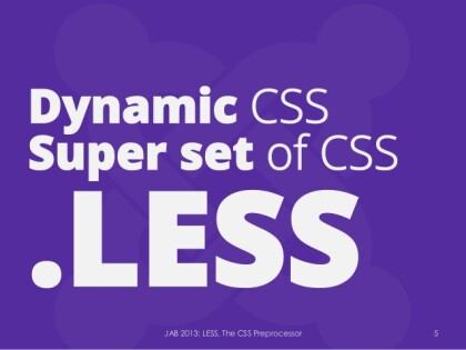 using-less-the-css