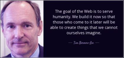 Tim Berners-Lee: خالق اولین وبسایت